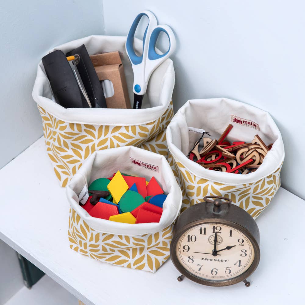 Malia Designs - Vente Jardinière - Jardinières/bacs en toile du commerce équitable7