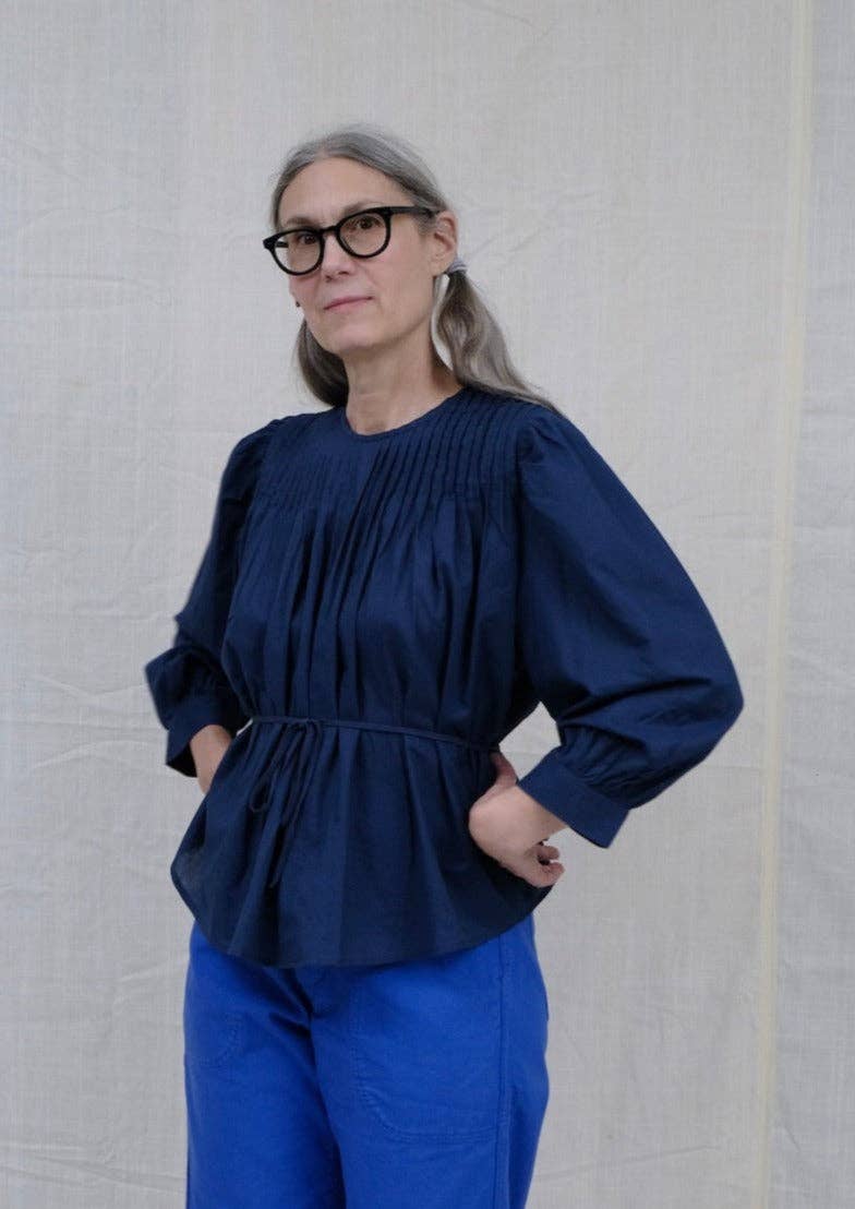 UQNATU - Wholesale Blouse - Women's - Pintuck Blouse2