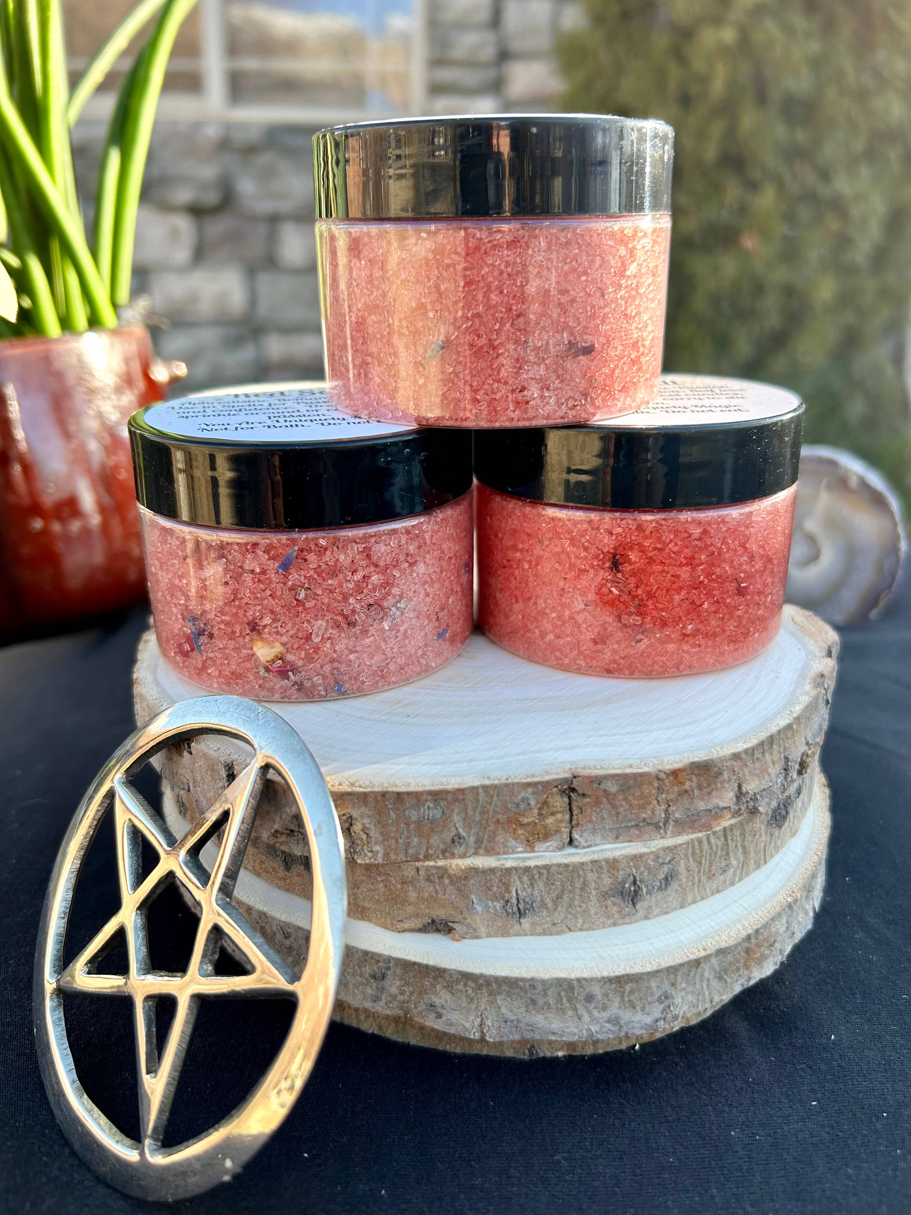 You Are Uniquely Magic - Wholesale Meditation Supplies - Red Witches Salt-Passion and Love 5oz5