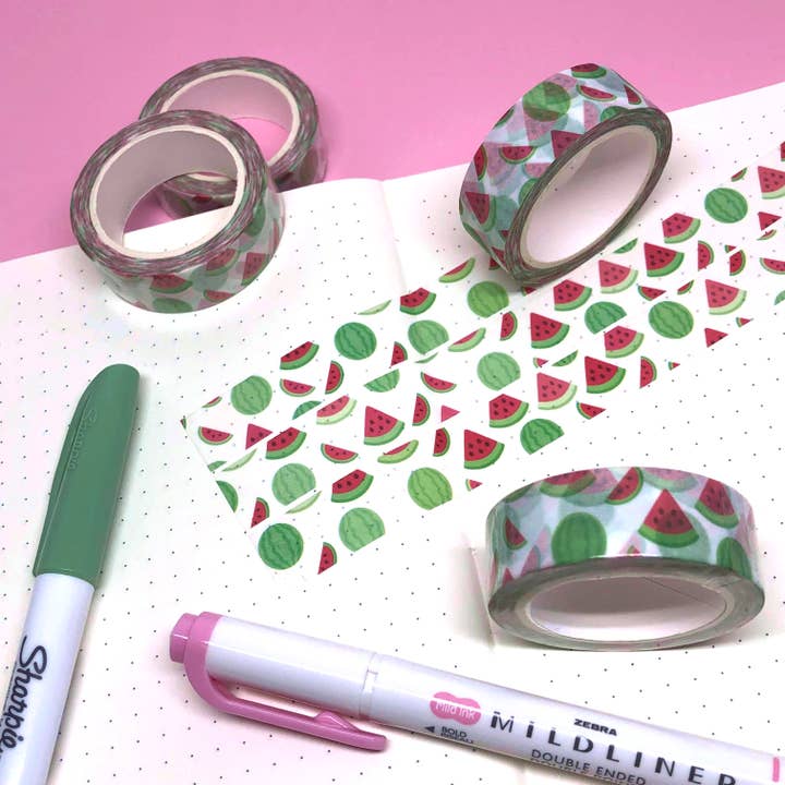 Fruity Watermelon Washi Tape for wholesale by Butay Art