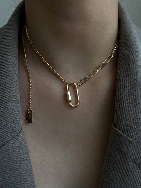 Fashion Solid Color Geometry Necklace Accessories for wholesale by StyleGalX