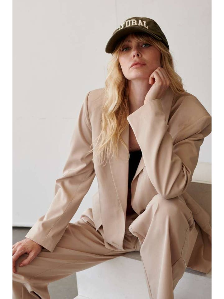 mittoshop - Wholesale Blazer - Women's - BOYFRIEND OVERSIZED BLAZER10