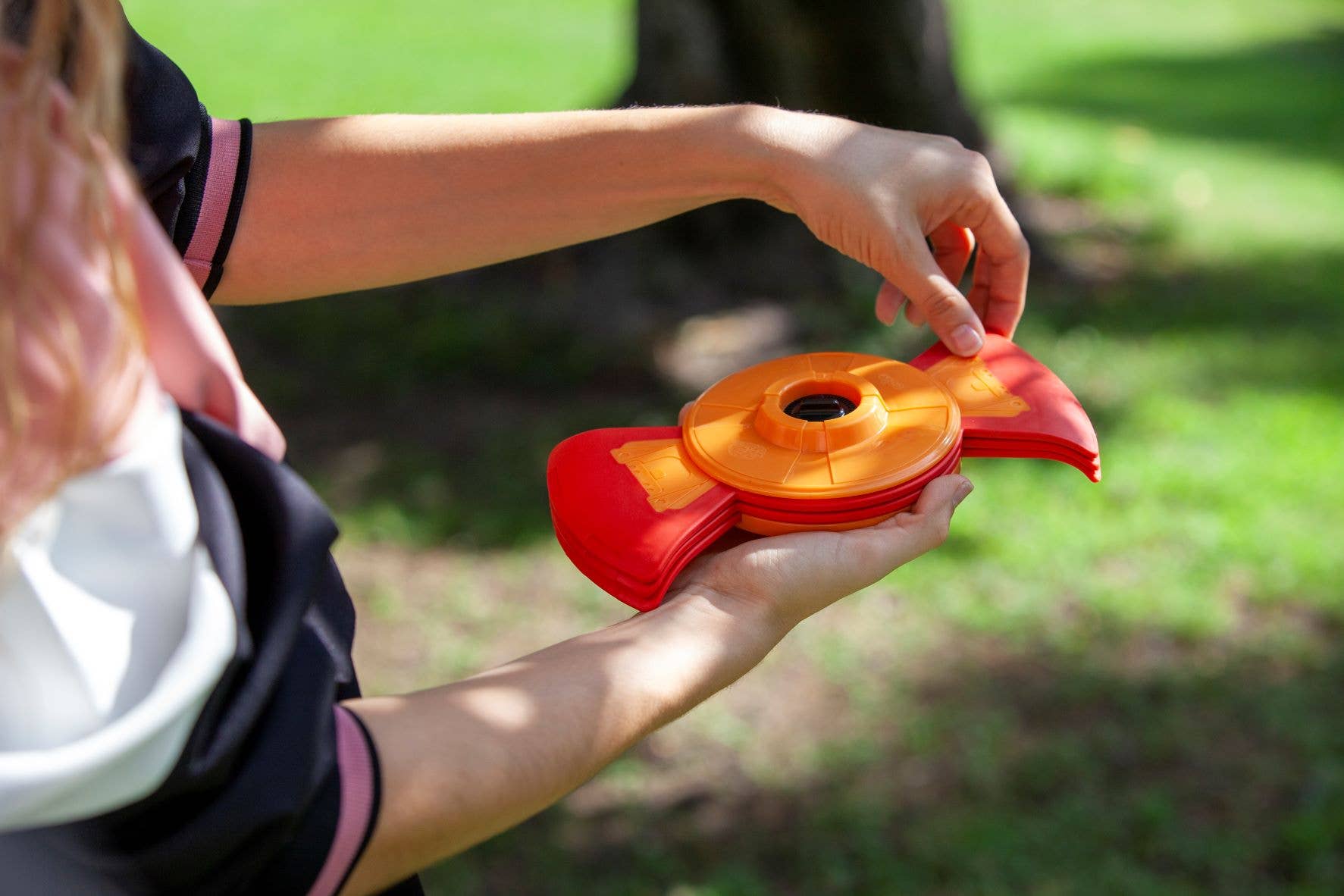 Stream Machine - Wholesale Sporting Game - Kids & Baby - Slider Disc Transforming Flying Disc With Timer2