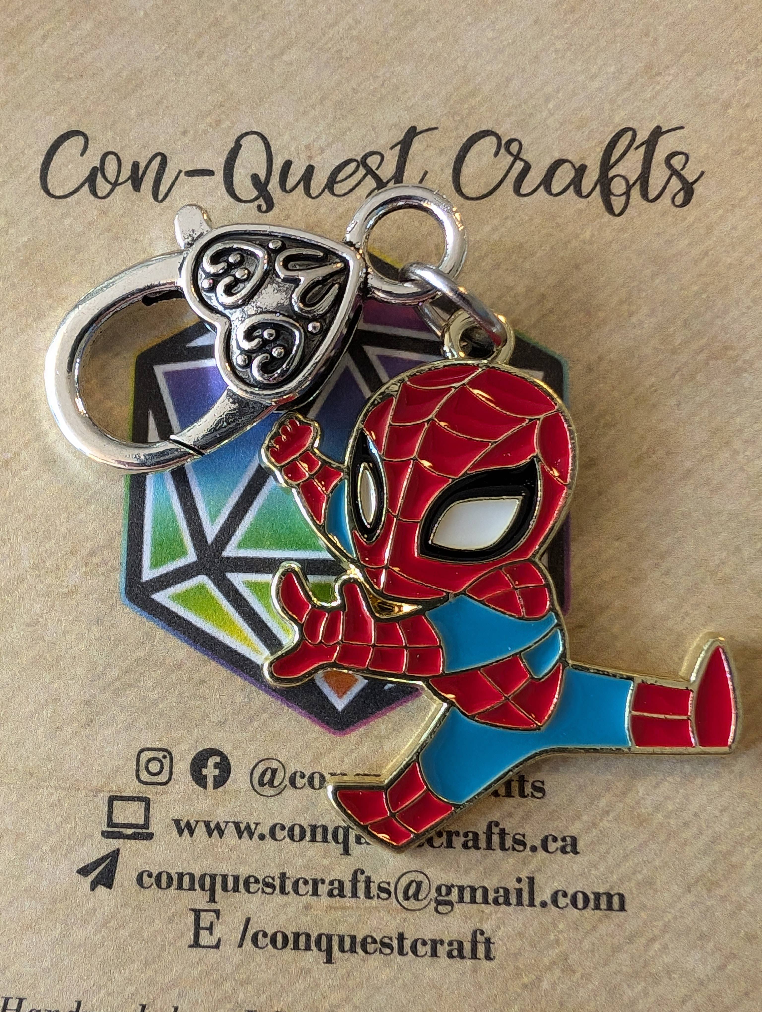 Con-Quest Crafts - Wholesale Jewelry Set - Superhero& Comic Inspired Earrings, Necklaces & Zipper Pulls15