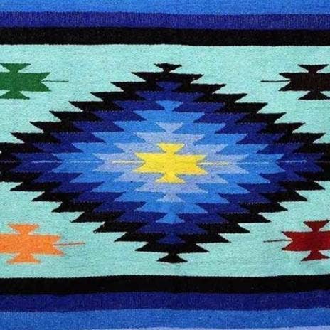 West Path – wholesale Prydnadsfilt – Mynta Aztec Diamant Mexikansk filt
