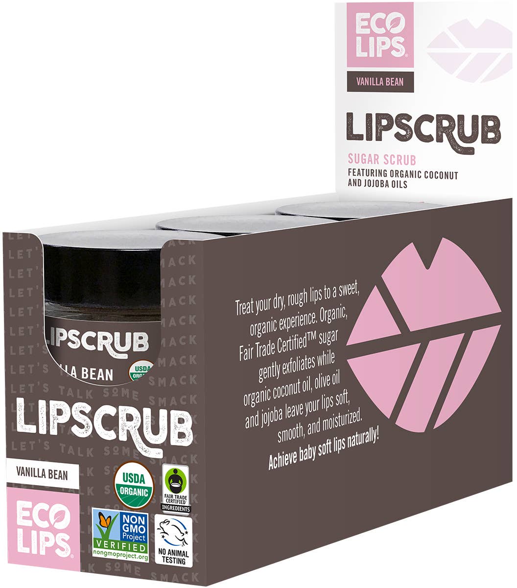 Eco Lips & Bug Soother - Vente Gommage à lèvres - Exfoliants pour les lèvres au sucre biologique, écrans 6 carats1