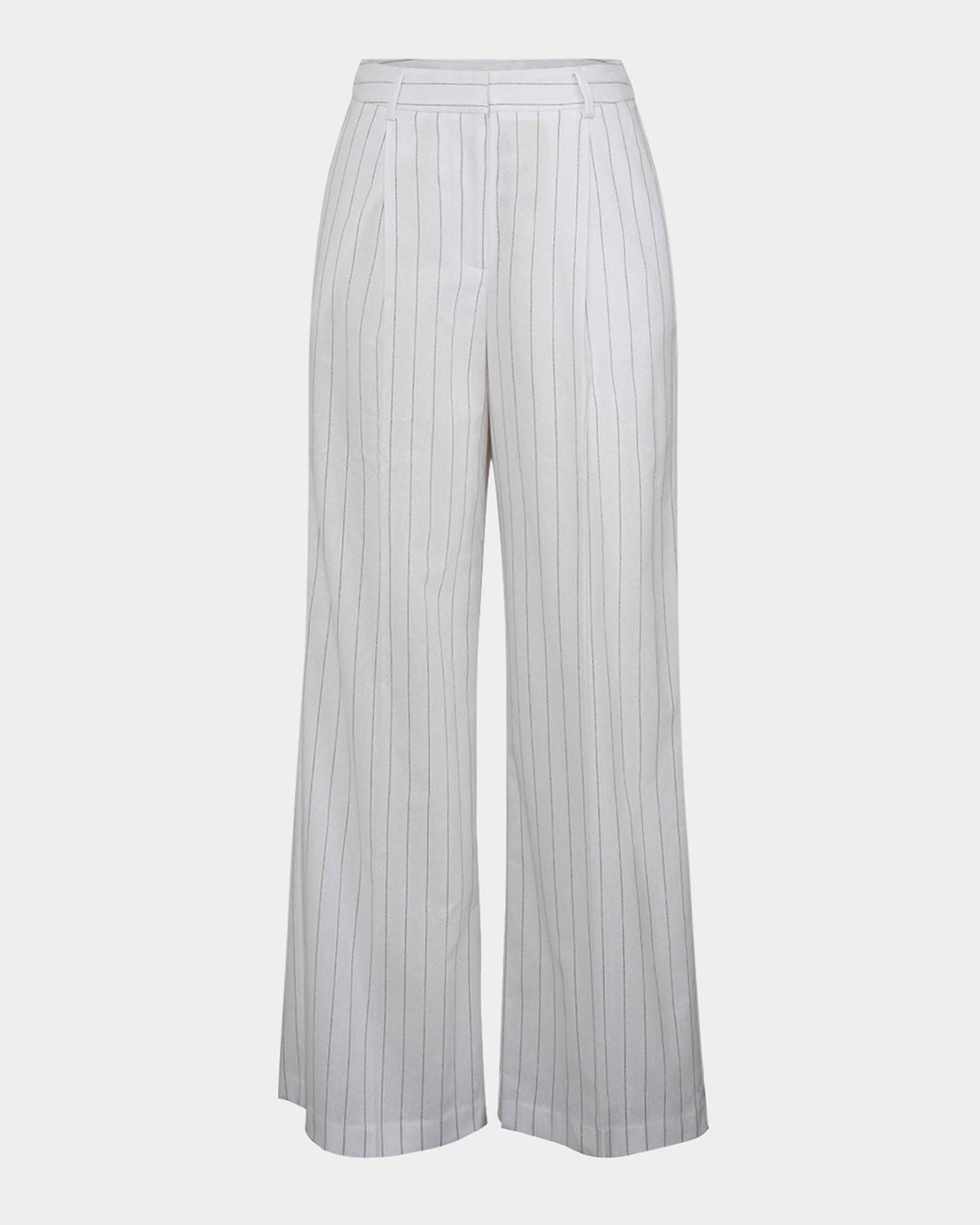 Forcast - Vendita all'ingrosso Pantalone - Donna - Pantaloni da donna Forcast Ria Stripe in misto cotone5