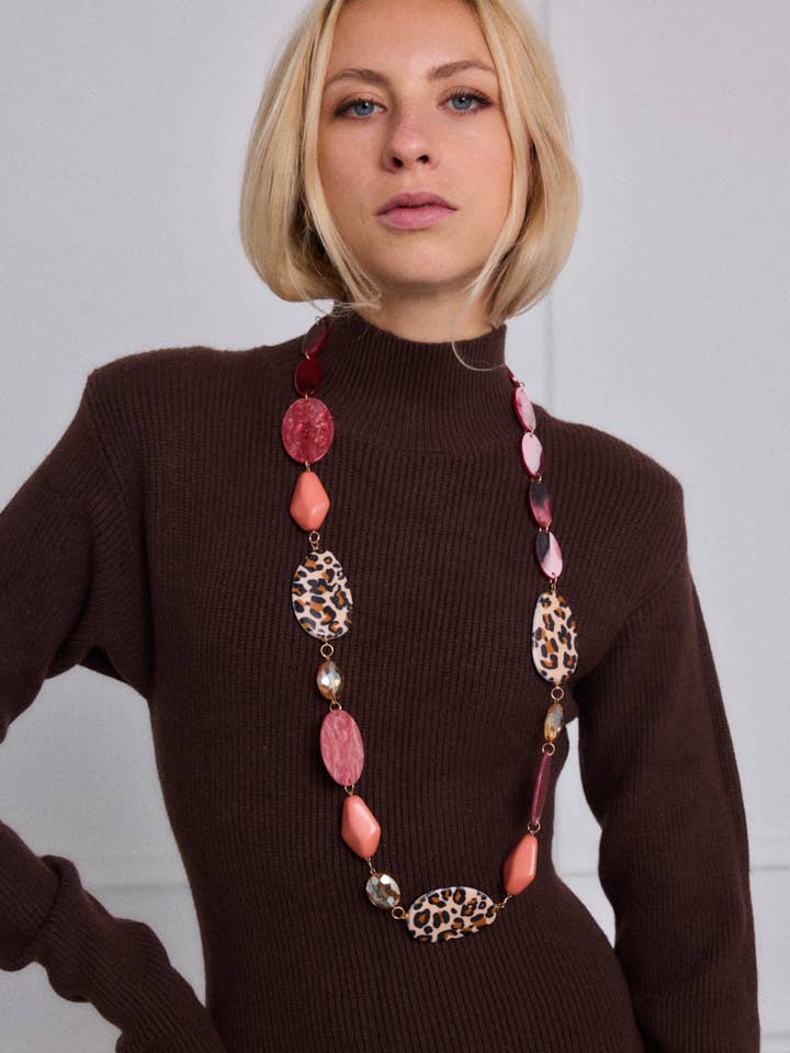 Collier fantaisie 2WY07 pour la vente par BYREN | ÉLINE L'ATELIER