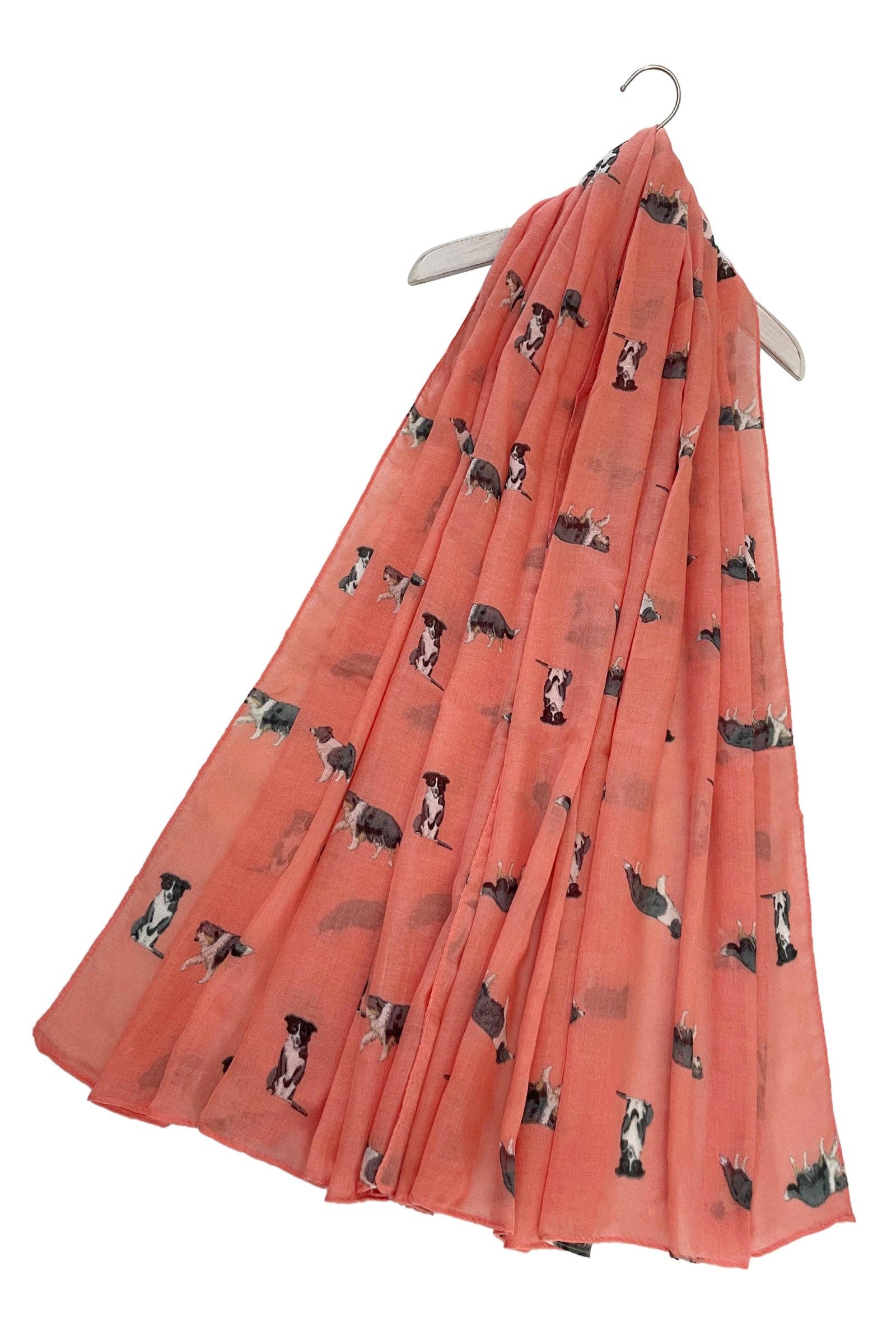 Fashion Scarf World - Wholesale Scarf - Women's - Border Collie Sheep Dog Print Scarf2