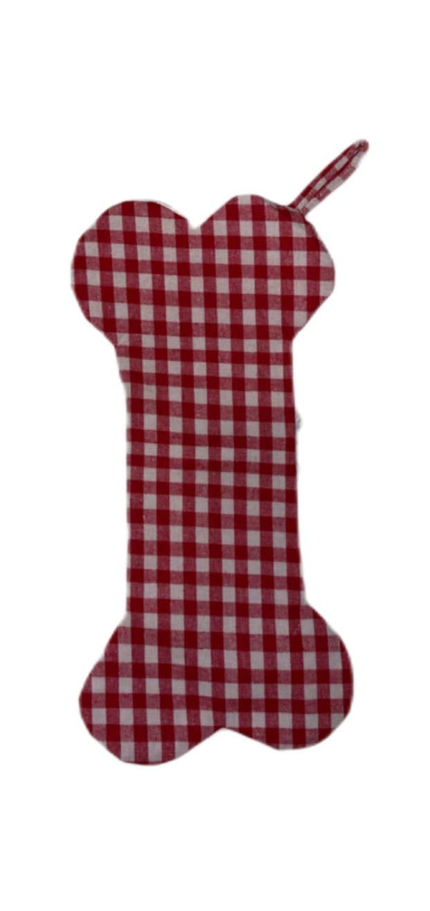 Granny B's Holiday Depot – wholesale Holiday Stocking – Dog Bone Stocking5