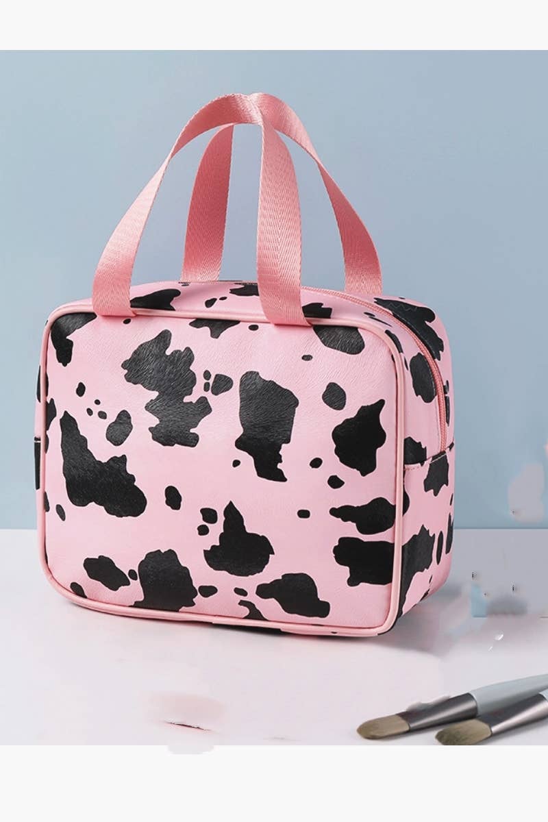DESHENG ENTERPRISE - Wholesale Make-up tas/toilettas - REISTAS MET KOEIENPRINT VOOR MAKE-UP2