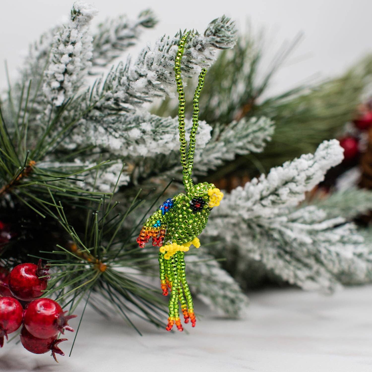 Lucia's Imports - Vendita all'ingrosso Decorazione - Ornamenti con Perline (Acquista 8, ottieni uno GRATIS)4