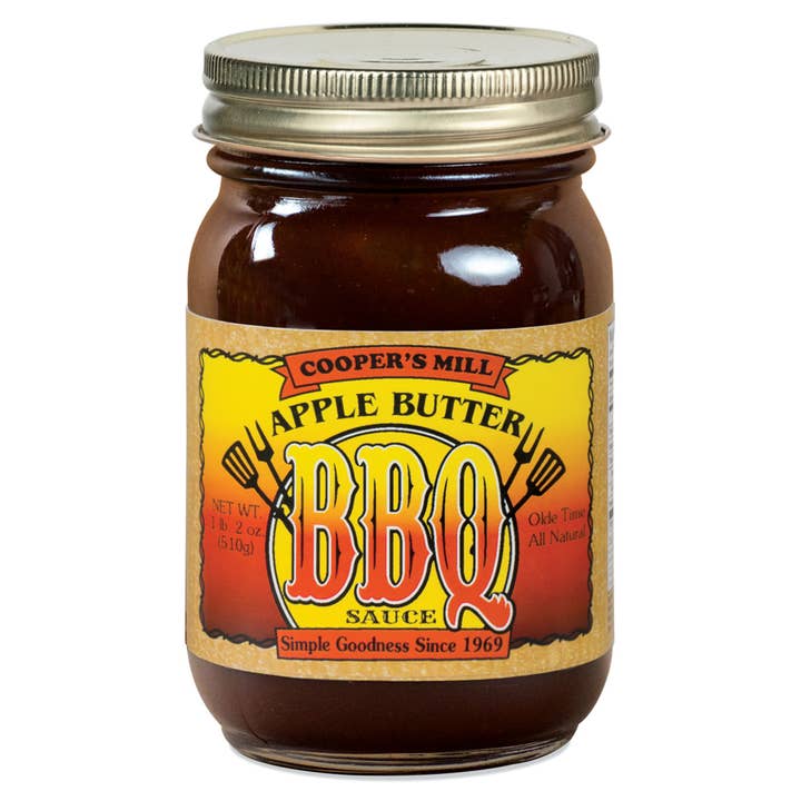 Apple Butter BBQ Sauce - Pint for wholesale by Cooper's Mill
