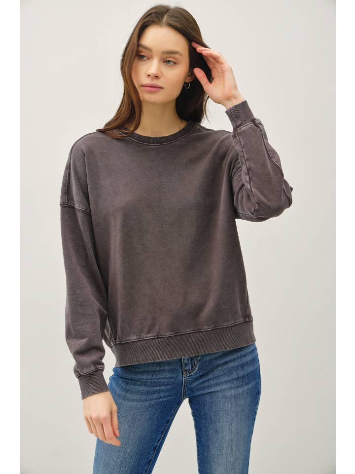 Be Cool - Wholesale Sweatshirt - Women's - GARMENT-DYE COTTON FLEECE