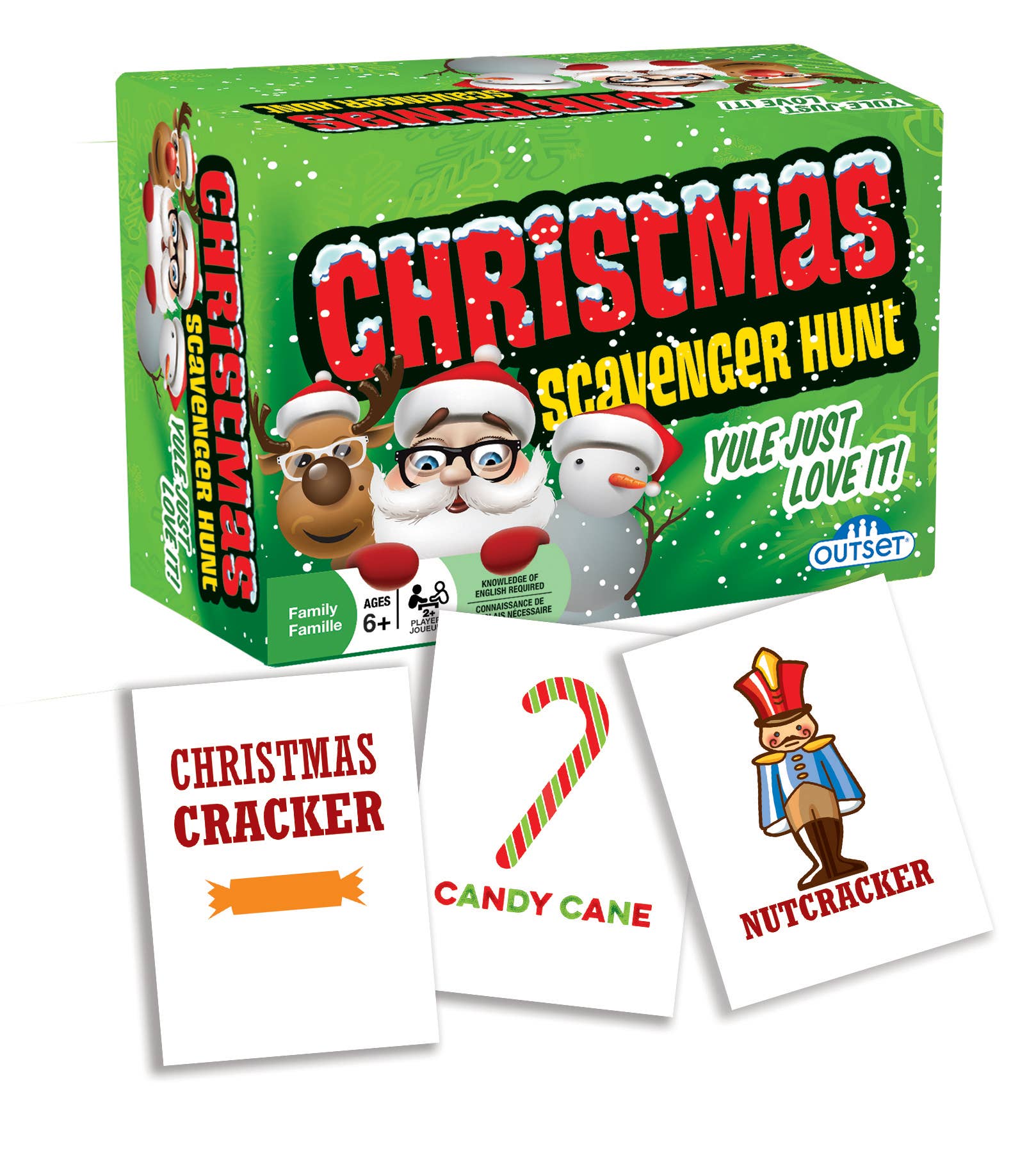 Outset Games and Cobble Hill Puzzles - Wholesale Card Game - Christmas Scavenger Hunt Game2