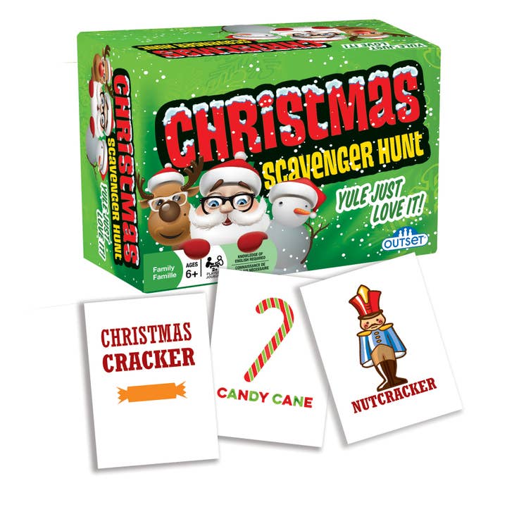 Outset Games and Cobble Hill Puzzles - Wholesale Card Game - Christmas Scavenger Hunt Game2