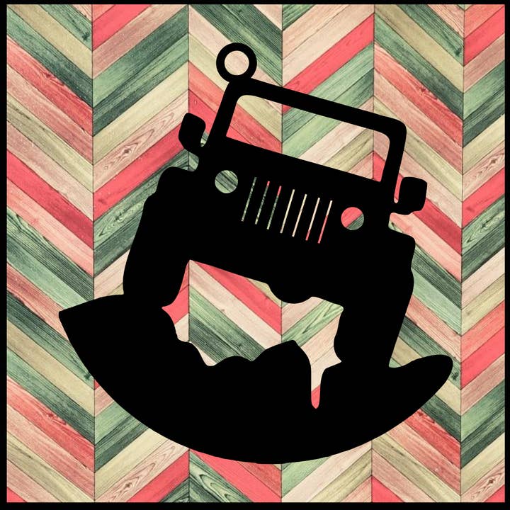 Metalen ornament Off Road voor wholesale door Designed With Sparks