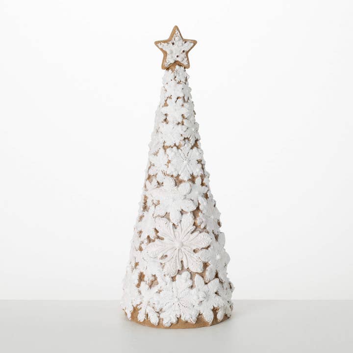 Sullivans Home Decor - Wholesale Christmas Decoration - SNOWFLAKE COOKIE TABLETOP TREE