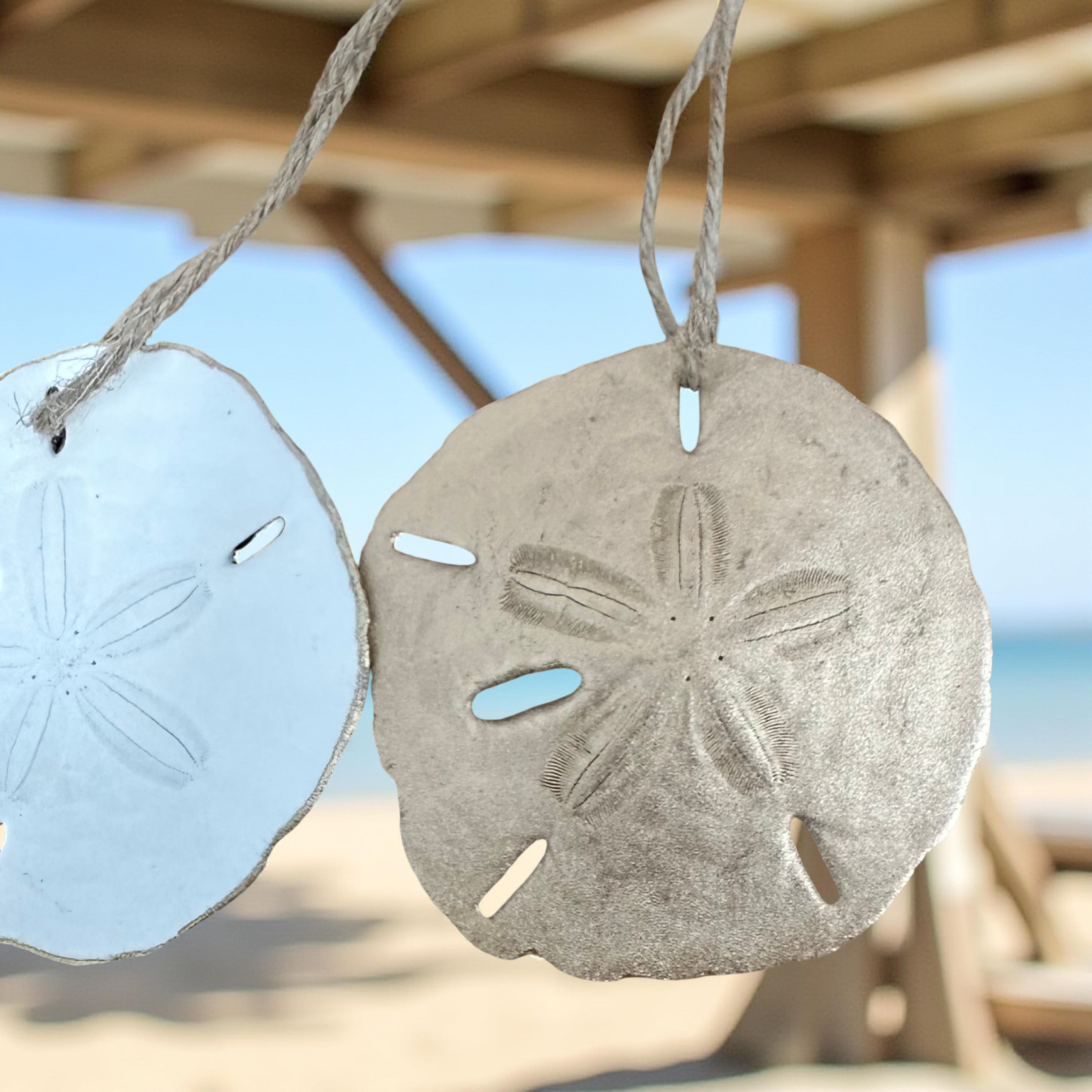 Shell Yeah By Jaks LLC - Wholesale Ornament - Gilded Sand Dollar Ornament – Coastal Décor3