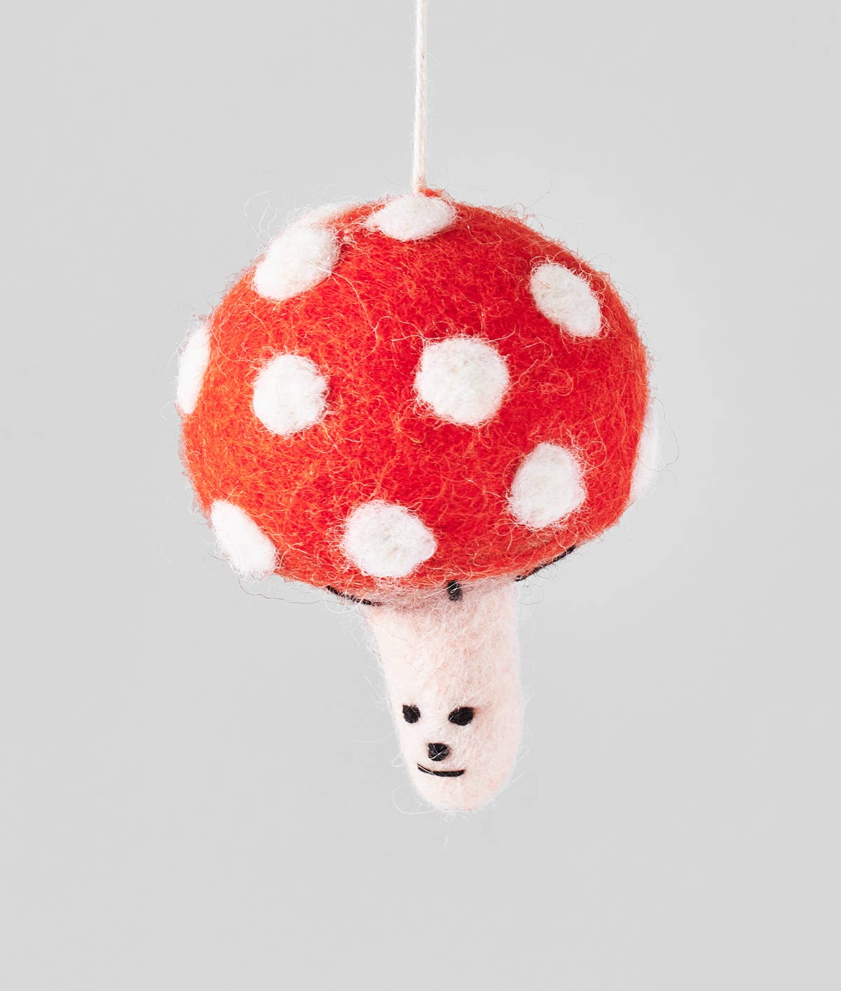 Wrap (US duties paid) - Wholesale Ornament - Mushroom Hanging Felt Ornament0