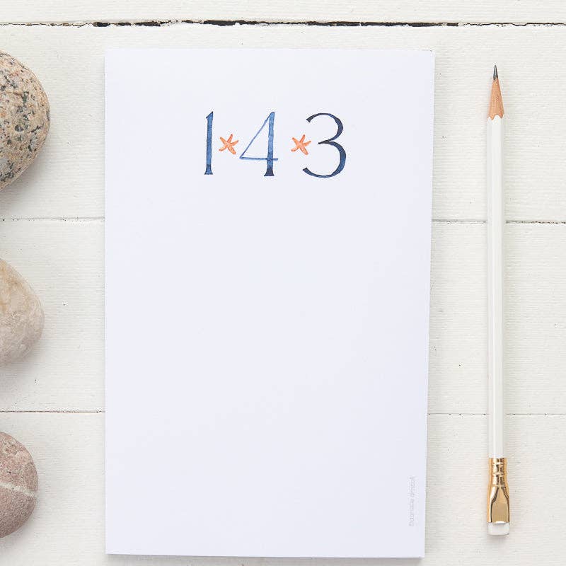 Finding Silver Pennies - Wholesale Notepad - 143 Watercolor Notepad1