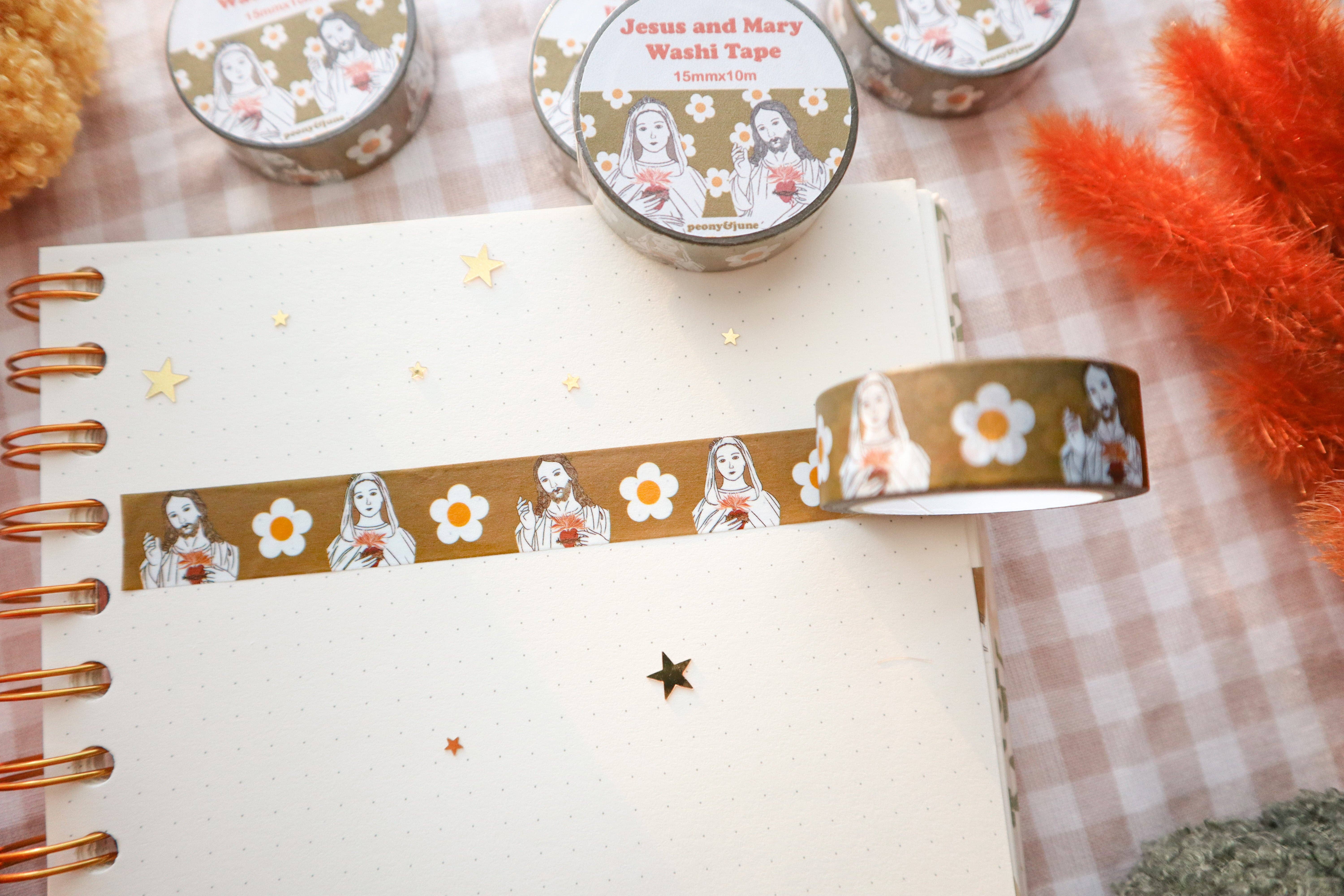 Peony&June Illustration - Wholesale Washi Tape - Jesus and Mary Washi tape4