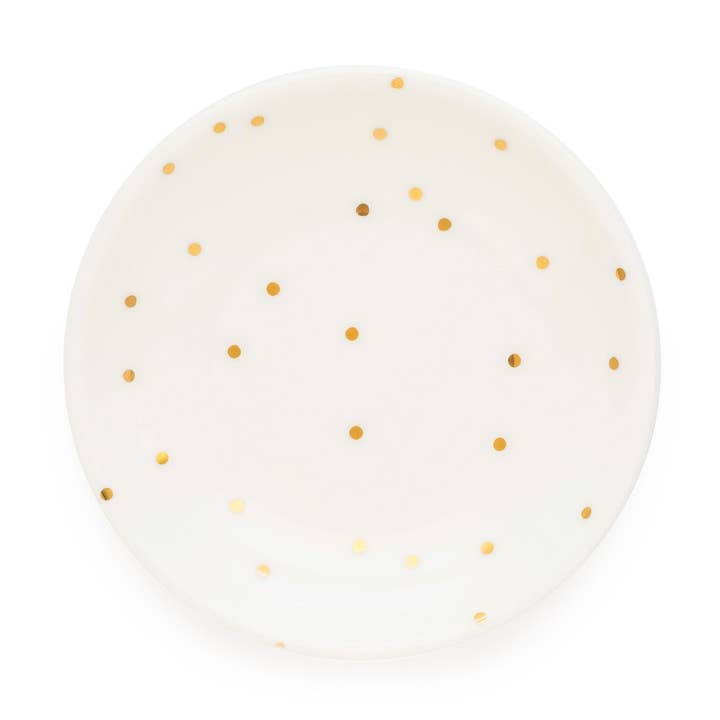 Plateau à bijoux, petit point de dispersion rond pour la vente par Sugar Paper