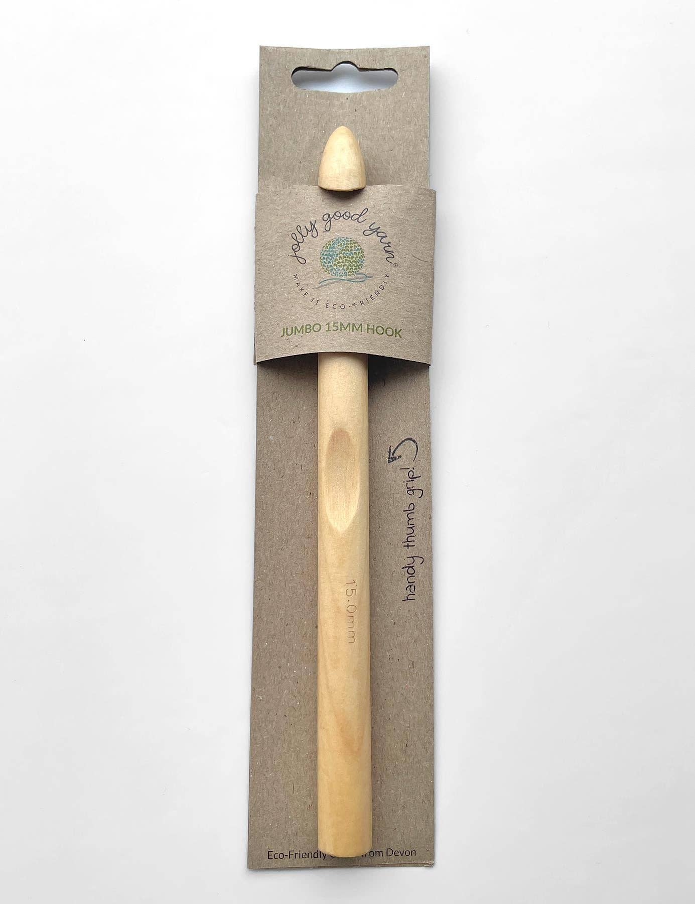 Jolly Good Yarn – wholesale Knitting/Crochet Supplies – Jolly Good Yarn 15mm birch crochet hook1