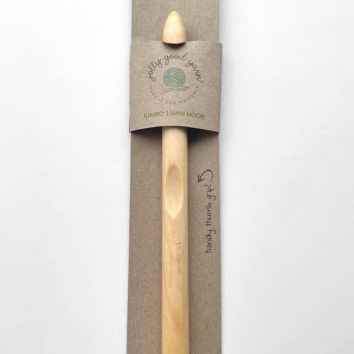 Jolly Good Yarn – wholesale Knitting/Crochet Supplies – Jolly Good Yarn 15mm birch crochet hook1