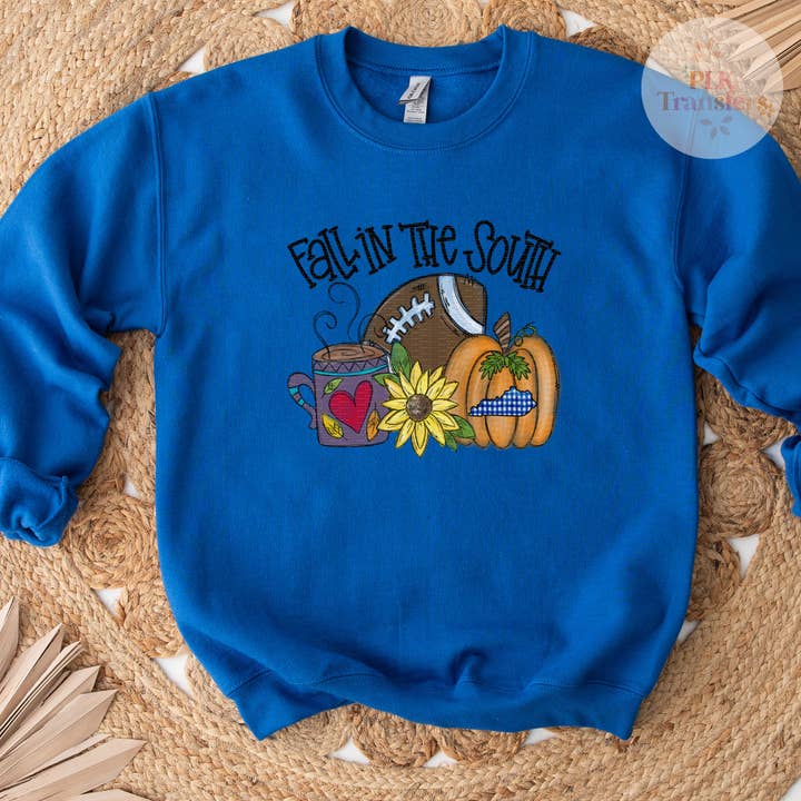 Queda No Sul, Kentucky | DTF Print | COR COMPLETA por atacado de PLK Transfers