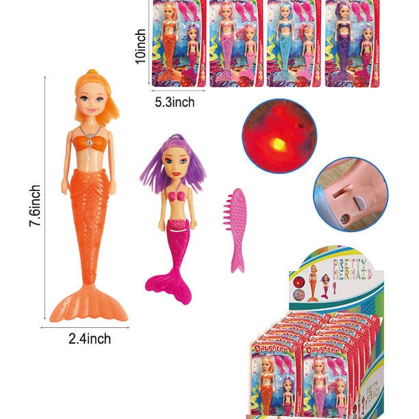 Puka Creations - Wholesale Classic Toy - Kids - Pretty Mermaid (MM)