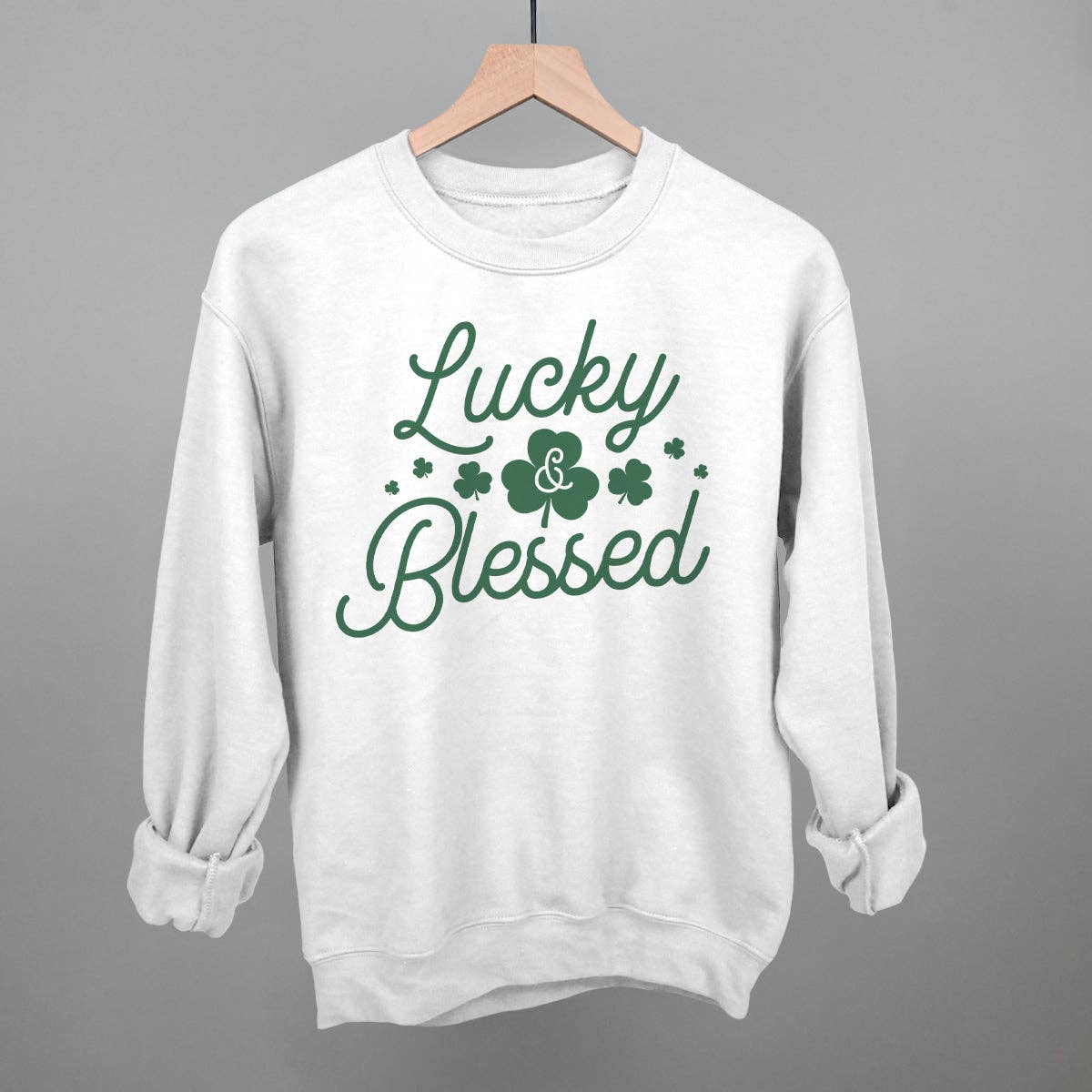 Ivy + Cloth - Wholesale Graphic Sweatshirt - Women's - Lucky and Blessed7