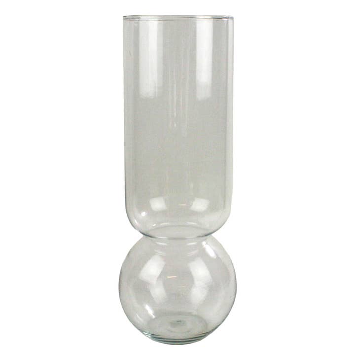HomArt - Wholesale Vase - Bulb Vase Extra Tall - Clear