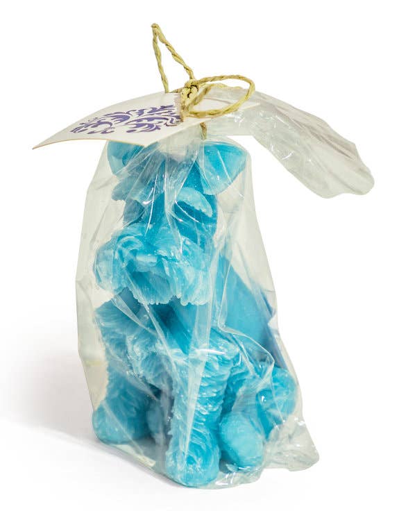 McGowan & Rutherford Ltd - Wholesale Novelty Candle - Light Blue Minature Schnauzer Candle1