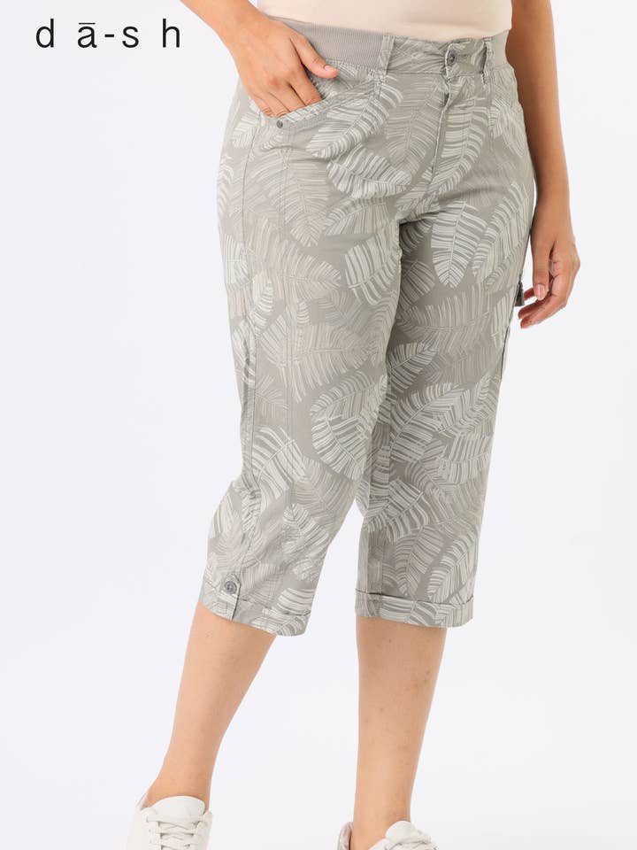 Dash Clothing Inc. - Wholesale Pants - Women's - DA1426 Taylor Utility Capri