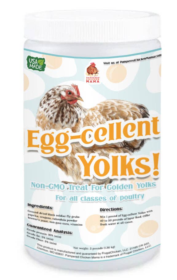 Dahlia Pets - Wholesale Pet Supplement - Not Cat/Dog - Egg-Cellent Yolks: For Healthy, Golden Yolks - Naturally!0