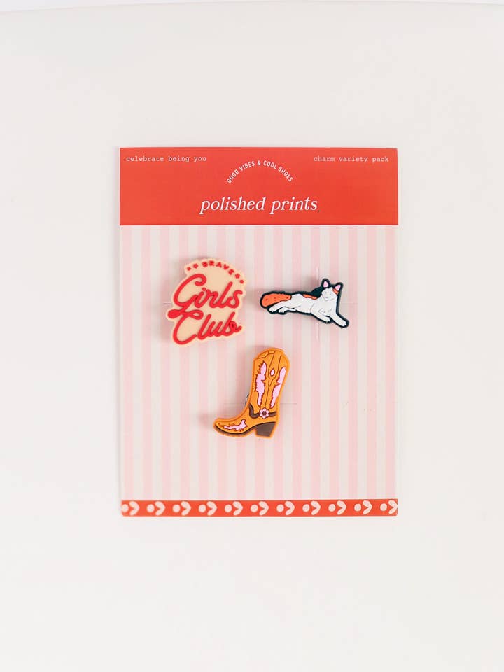 skosmyckeset - toffelsmycken - presenter med västerländskt tema för wholesale av Polished Prints