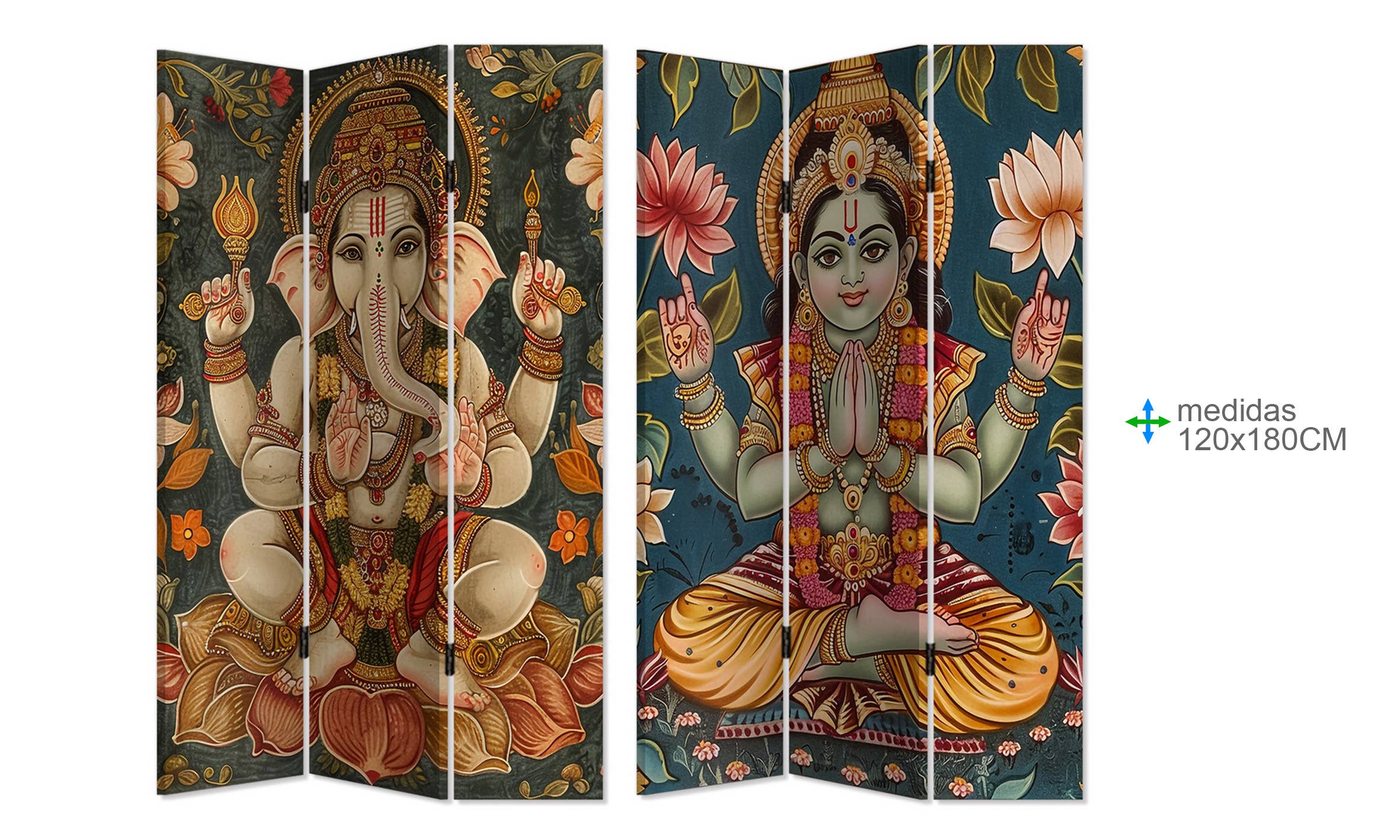 Esoterica Arte - Wholesale Decorative Panel - Screen 120x180x2cm (2 units)0