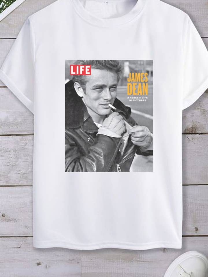 M8747 - JAMES DEAN graphic tee for wholesale by HARANG
