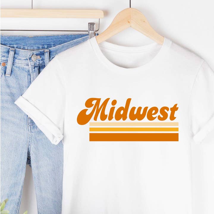 MIDWEST Graphic Tee for wholesale by A. BLUSH CO