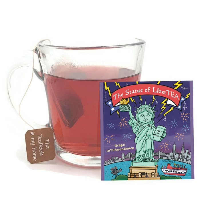 The TeaBook - Wholesale Tea Bags - American PoliTEAcal Organic Tea Sampler8