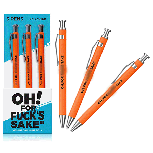 MilkToast Brands - Wholesale Pen - "Oh For Fucks Sake" Pens0
