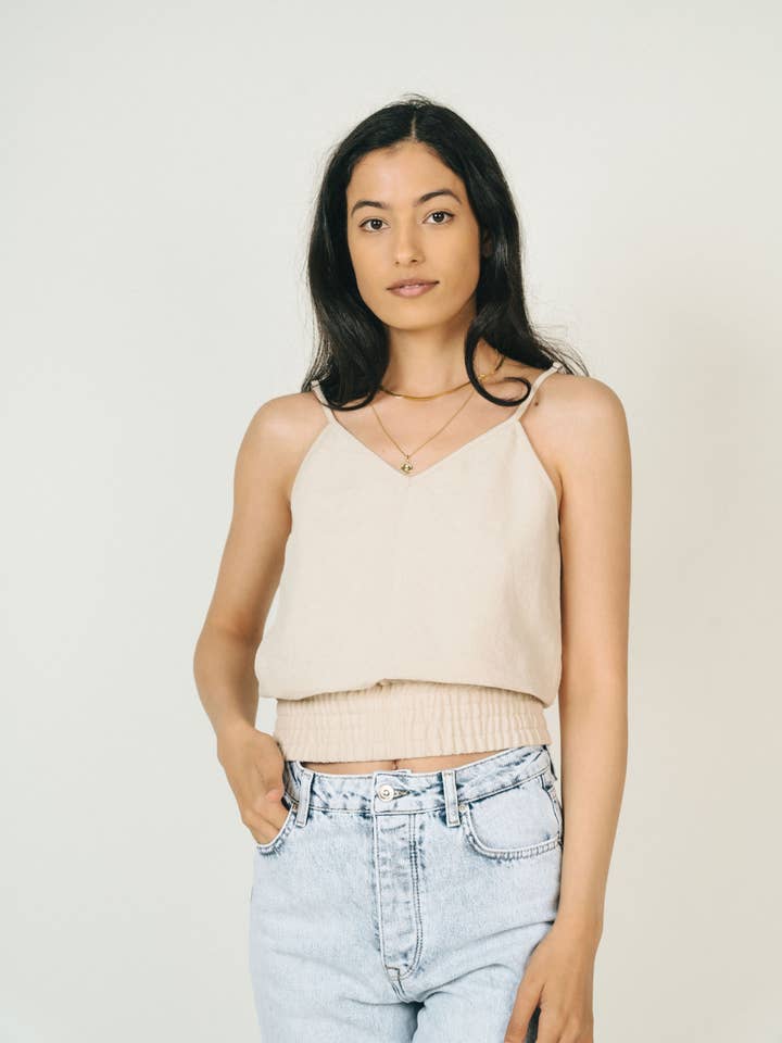 SS24 - Rarity Tank - Milk for wholesale by Jackson Rowe