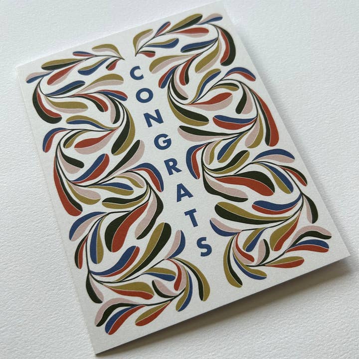 Chelsea Calkins Design - Wholesale Congratulations Card - Congrats Card