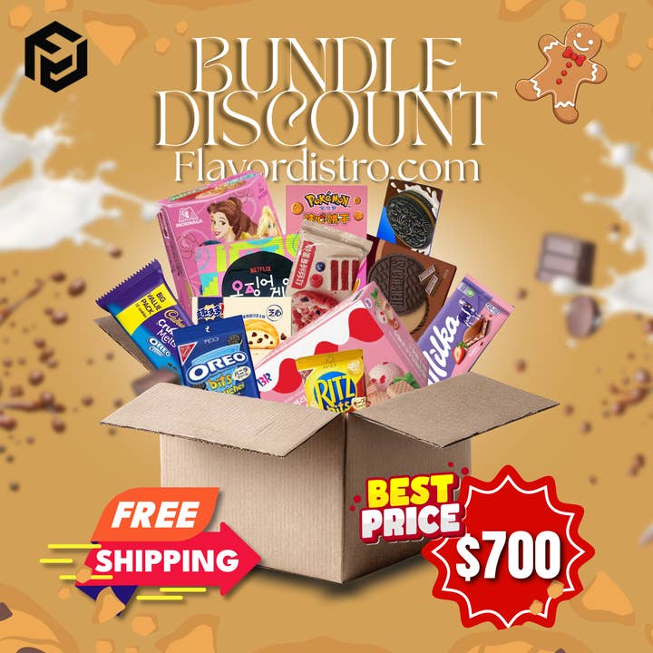 Exotic Cookies Package - 20 Cases! for wholesale by Flavor Distribution