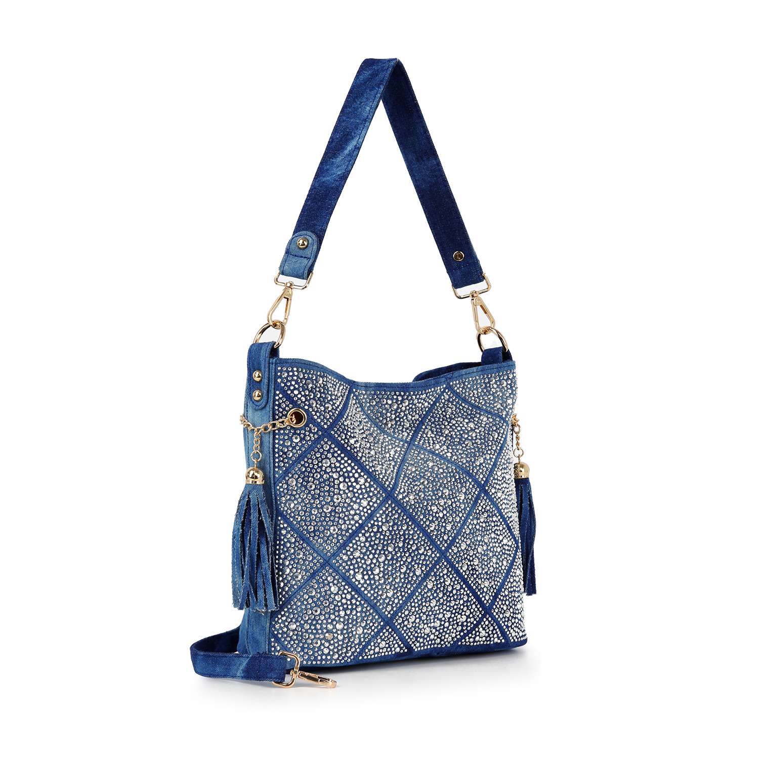 Handbag Express – Engroshandel Crossbodytaske - Dame – Super Mousserende Hobo Crossbody11