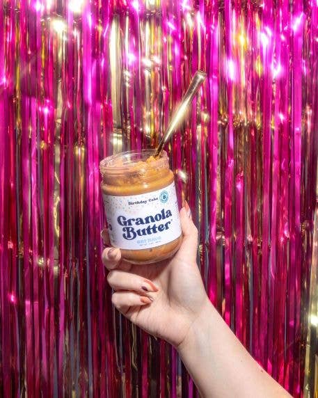 Oat Haus - Vente Beurres de noix - Gâteau d'anniversaire au beurre granola Easy Stir | Tartinade sans noix7