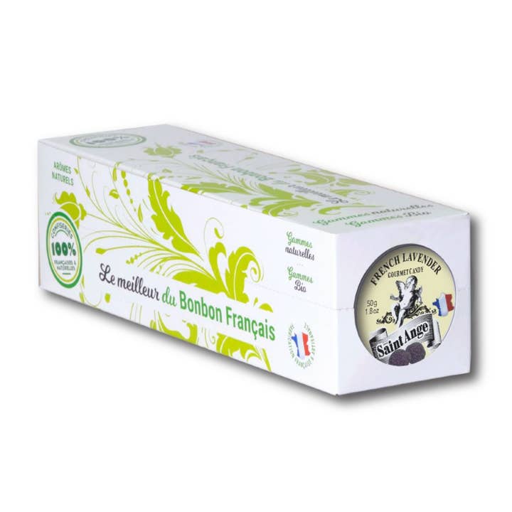 Bonbon USA France - Wholesale Hard Candy - Saint Ange Lavender - French Gourmet Natural Candy Tin3