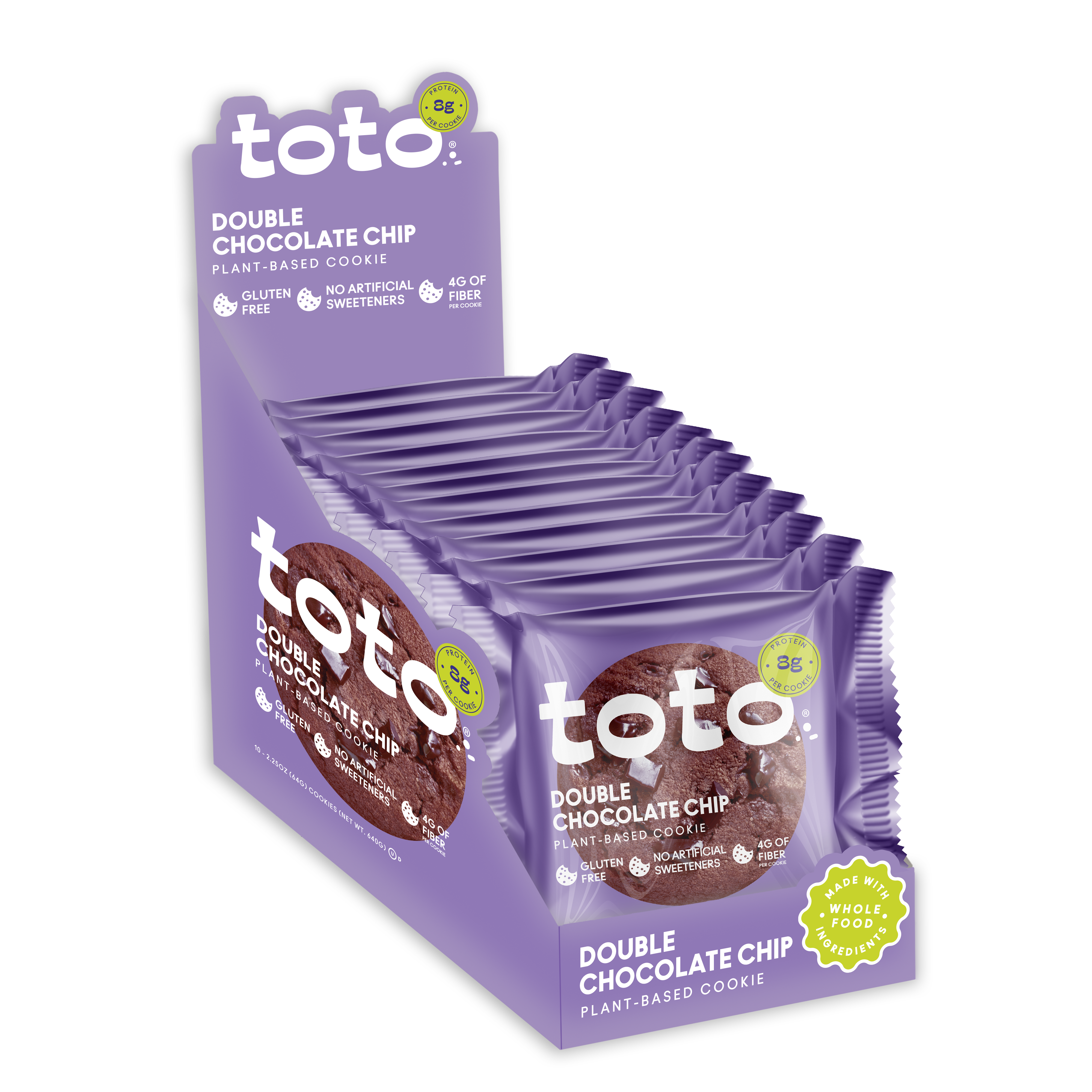 Toto - Wholesale Cookie - Double Chocolate Chip (10 pack)2
