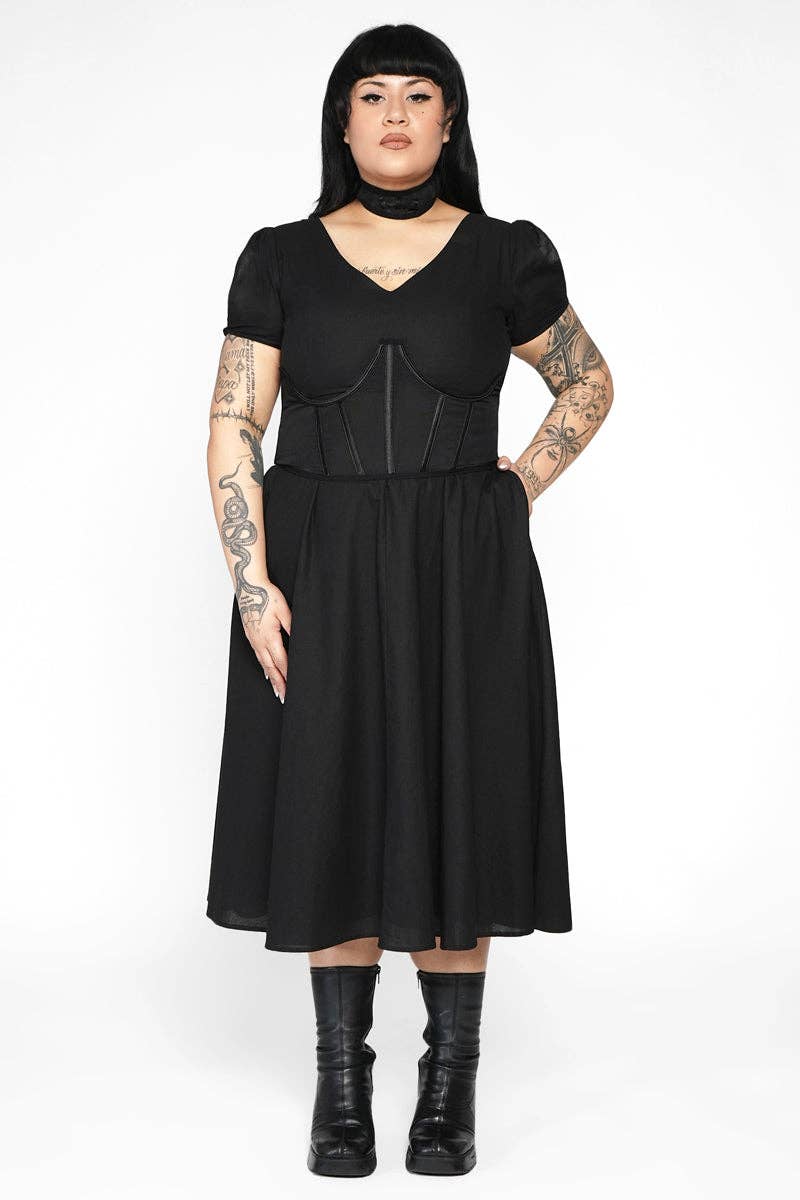 BLACK SHIPS NOVEMBER  Clarissa Mesh Bustier for wholesale on Faire2